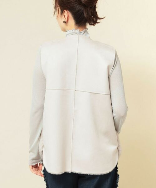 SunaUna / スーナウーナ ベスト | 【3色展開】フェイクファーベスト | 詳細16