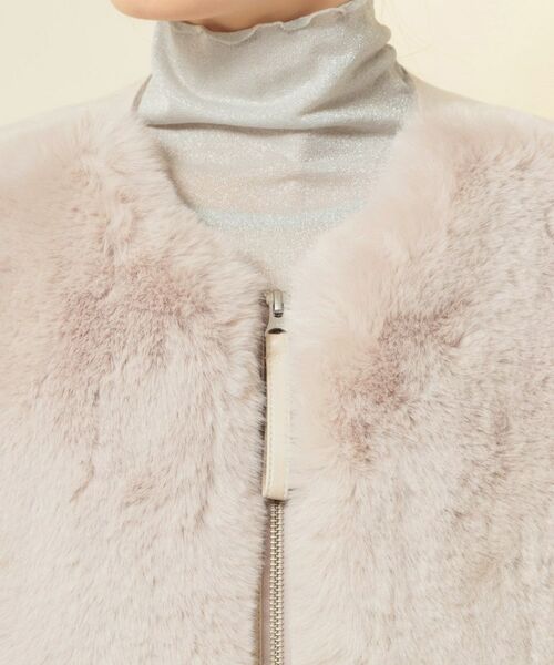 SunaUna / スーナウーナ ベスト | 【3色展開】フェイクファーベスト | 詳細17