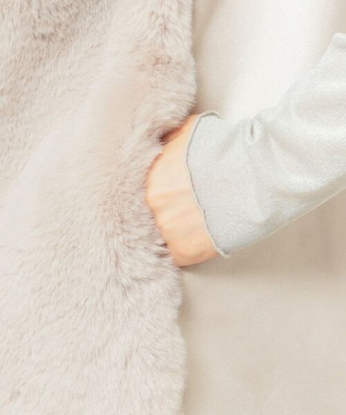 SunaUna / スーナウーナ ベスト | 【3色展開】フェイクファーベスト | 詳細20