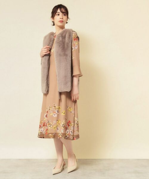 SunaUna / スーナウーナ ベスト | 【3色展開】フェイクファーベスト | 詳細5