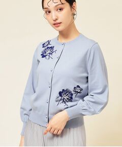 SunaUna / スーナウーナ カーディガン・ボレロ | 【SS～Lサイズ展開/手刺繍】クラフトカーディガン