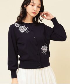 SunaUna / スーナウーナ カーディガン・ボレロ | 【SS～Lサイズ展開/手刺繍】クラフトカーディガン