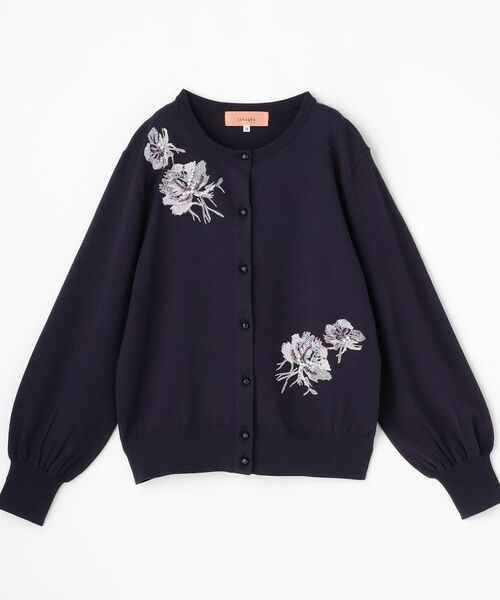 SunaUna / スーナウーナ カーディガン・ボレロ | 【SS~Lサイズ展開/手刺繍】クラフトカーディガン | 詳細1