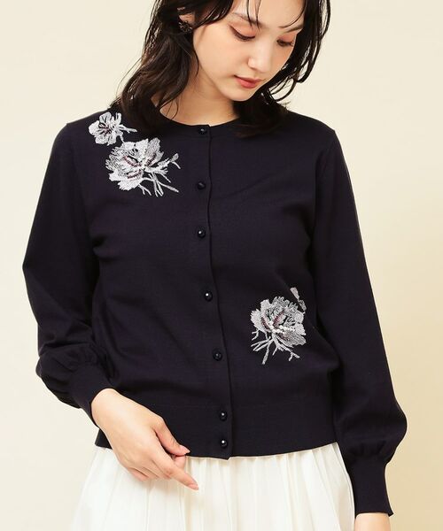 SunaUna / スーナウーナ カーディガン・ボレロ | 【SS~Lサイズ展開/手刺繍】クラフトカーディガン | 詳細13