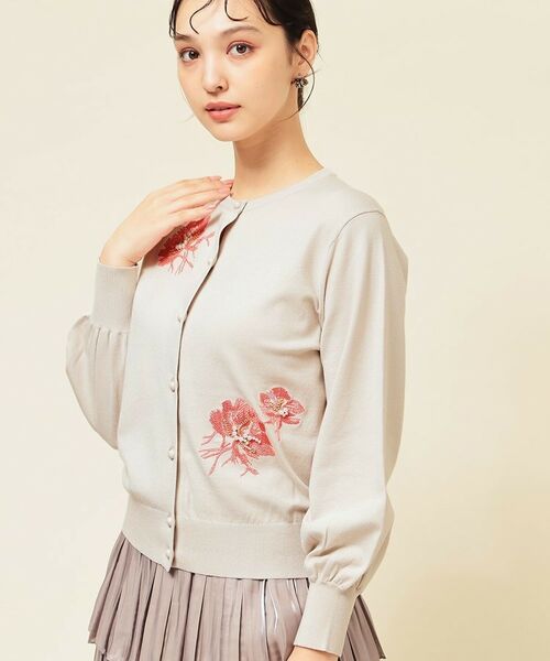 SunaUna / スーナウーナ カーディガン・ボレロ | 【SS~Lサイズ展開/手刺繍】クラフトカーディガン | 詳細2