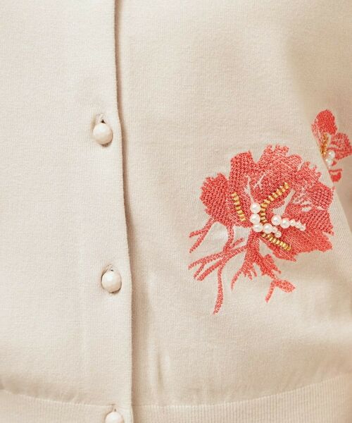 SunaUna / スーナウーナ カーディガン・ボレロ | 【SS~Lサイズ展開/手刺繍】クラフトカーディガン | 詳細4