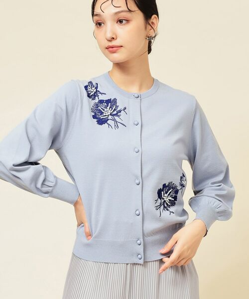 SunaUna / スーナウーナ カーディガン・ボレロ | 【SS~Lサイズ展開/手刺繍】クラフトカーディガン | 詳細5