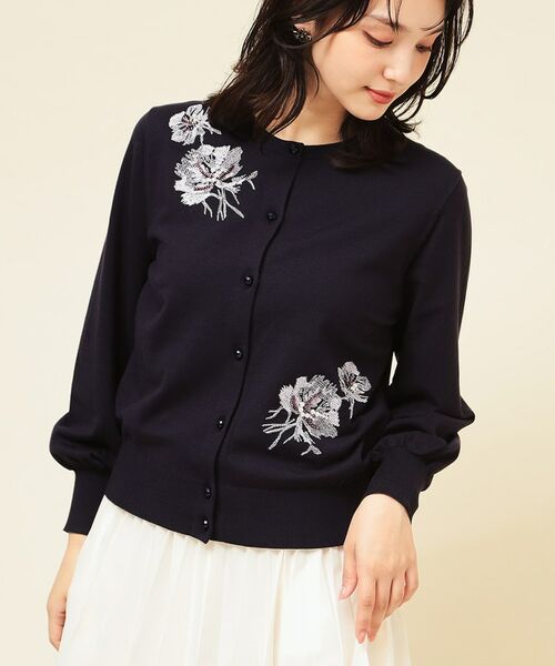 SunaUna / スーナウーナ カーディガン・ボレロ | 【SS~Lサイズ展開/手刺繍】クラフトカーディガン | 詳細9