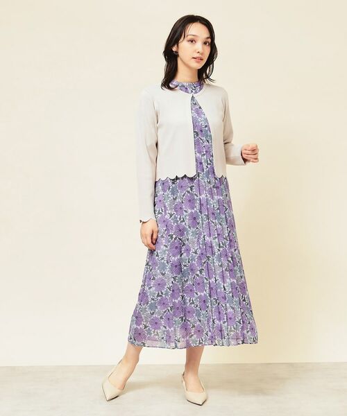 SunaUna / スーナウーナ カーディガン・ボレロ | 【4色展開／定番】スカラップボレロ | 詳細2