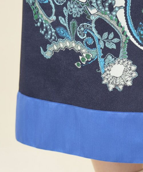 SunaUna / スーナウーナ ミニ丈・ひざ丈ワンピース | 【COLLECTION LINE】オリエンタルパネル柄ワンピース | 詳細16