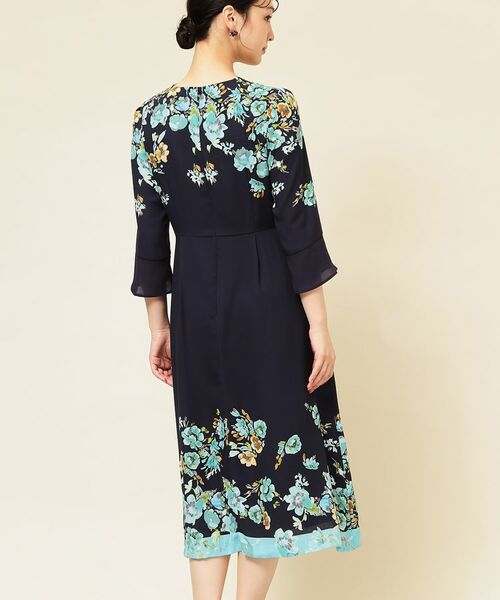 SunaUna / スーナウーナ ミニ丈・ひざ丈ワンピース | 【co creation and yours/SS~L】花柄パネルワンピース | 詳細24