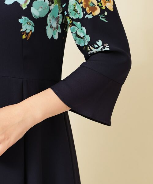 SunaUna / スーナウーナ ミニ丈・ひざ丈ワンピース | 【co creation and yours/SS~L】花柄パネルワンピース | 詳細28