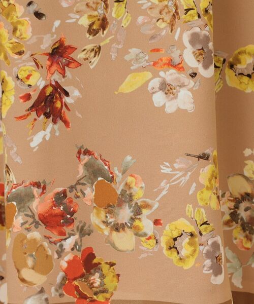 SunaUna / スーナウーナ ミニ丈・ひざ丈ワンピース | 【co creation and yours/SS~L】花柄パネルワンピース | 詳細9