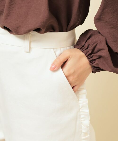 SunaUna / スーナウーナ パンツ | 【COLLECTION LINE】フリルデニム | 詳細15