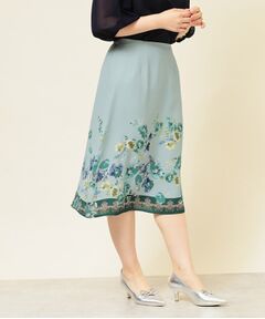 SunaUna / スーナウーナ スカート | 【パネル柄／S～L】プリントスカート