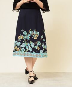 SunaUna / スーナウーナ スカート | 【パネル柄／S～L】プリントスカート