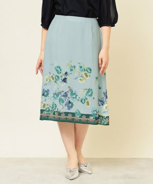 SunaUna / スーナウーナ スカート | 【パネル柄/S~L】プリントスカート | 詳細10