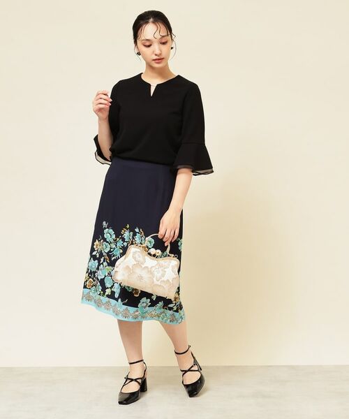 SunaUna / スーナウーナ スカート | 【パネル柄/S~L】プリントスカート | 詳細2