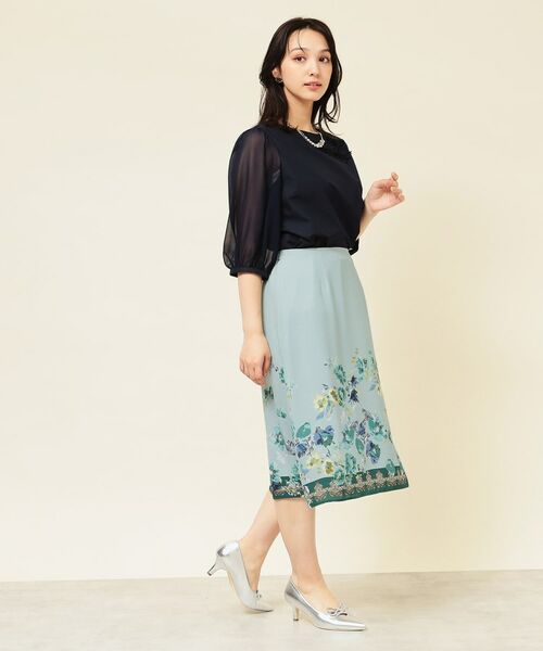 SunaUna / スーナウーナ スカート | 【パネル柄/S~L】プリントスカート | 詳細3