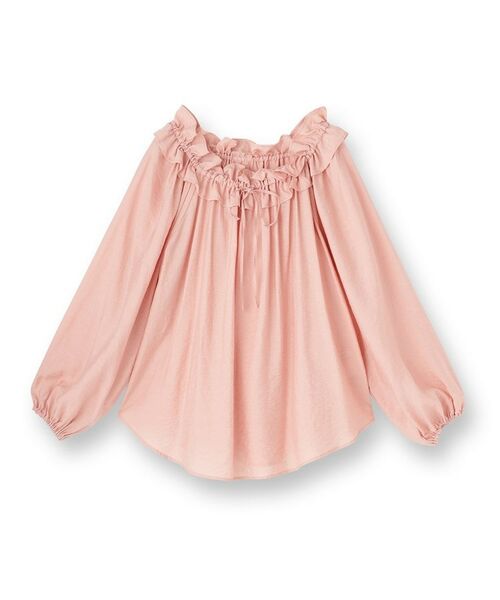 SunaUna / スーナウーナ シャツ・ブラウス | 【衿フリル／衿調節可】リボンブラウス | 詳細1