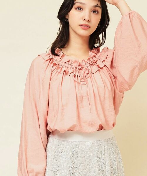 SunaUna / スーナウーナ シャツ・ブラウス | 【衿フリル／衿調節可】リボンブラウス | 詳細20