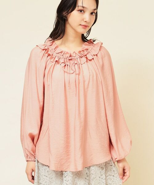 SunaUna / スーナウーナ シャツ・ブラウス | 【衿フリル／衿調節可】リボンブラウス | 詳細22