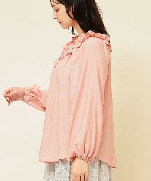 SunaUna / スーナウーナ シャツ・ブラウス | 【衿フリル／衿調節可】リボンブラウス | 詳細23