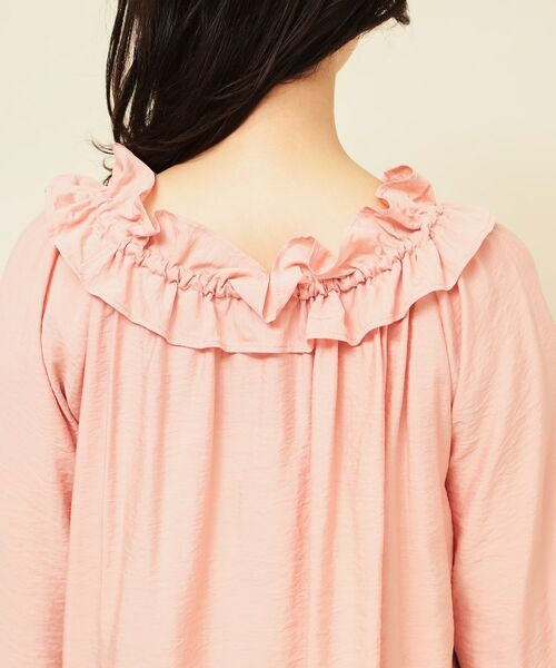 SunaUna / スーナウーナ シャツ・ブラウス | 【衿フリル／衿調節可】リボンブラウス | 詳細26