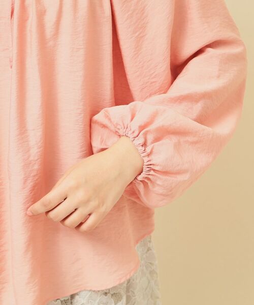 SunaUna / スーナウーナ シャツ・ブラウス | 【衿フリル／衿調節可】リボンブラウス | 詳細28