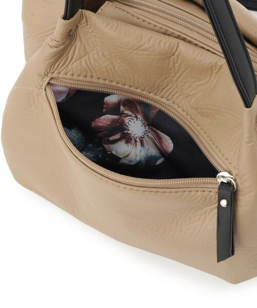 SunaUna / スーナウーナ トートバッグ | 【2WAY/オリジナルプリント裏使用】タックトートバック | 詳細10