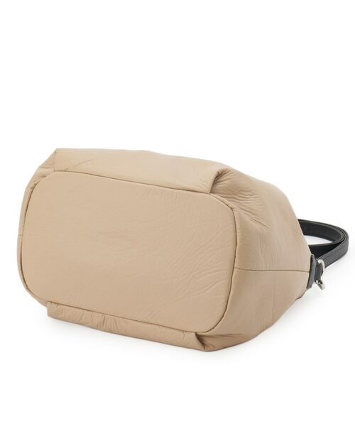 SunaUna / スーナウーナ トートバッグ | 【2WAY/オリジナルプリント裏使用】タックトートバック | 詳細4