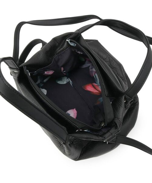 SunaUna / スーナウーナ トートバッグ | 【2WAY/オリジナルプリント裏使用】タックトートバック | 詳細5