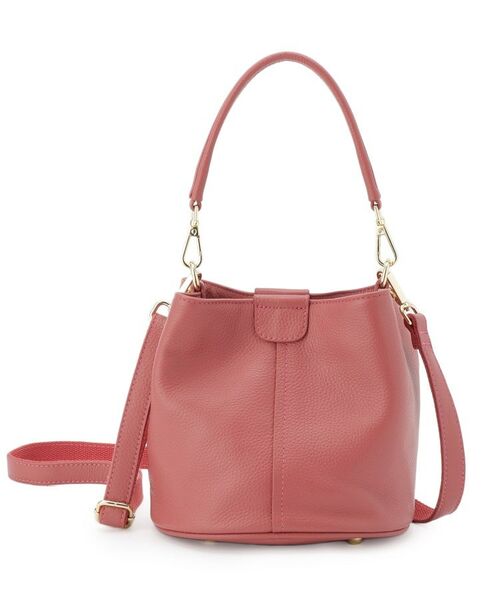 SunaUna / スーナウーナ ショルダーバッグ | 【2WAY／オリジナルプリント裏使用】牛革ワンショルダーバック | 詳細1