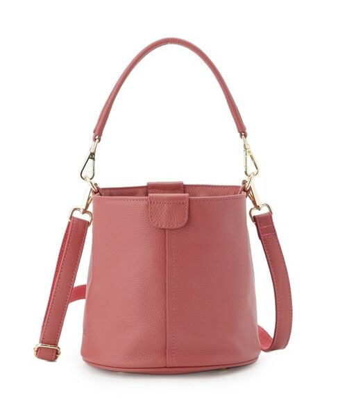 SunaUna / スーナウーナ ショルダーバッグ | 【2WAY／オリジナルプリント裏使用】牛革ワンショルダーバック | 詳細11