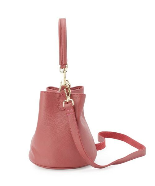 SunaUna / スーナウーナ ショルダーバッグ | 【2WAY／オリジナルプリント裏使用】牛革ワンショルダーバック | 詳細2