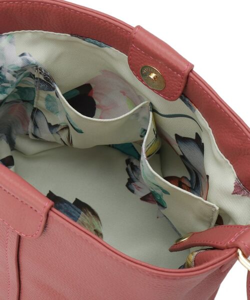 SunaUna / スーナウーナ ショルダーバッグ | 【2WAY／オリジナルプリント裏使用】牛革ワンショルダーバック | 詳細9