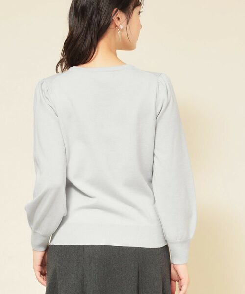 SunaUna / スーナウーナ ニット・セーター | 【SS~Lサイズ展開/チュール刺繍】クラフトニット | 詳細20