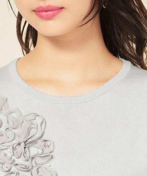 SunaUna / スーナウーナ ニット・セーター | 【SS~Lサイズ展開/チュール刺繍】クラフトニット | 詳細21