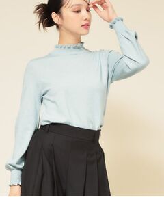 SunaUna / スーナウーナ ニット・セーター | 【SS～Lサイズ展開／6色展開】パール調ニット