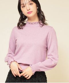 SunaUna / スーナウーナ ニット・セーター | 【SS～Lサイズ展開／6色展開】パール調ニット