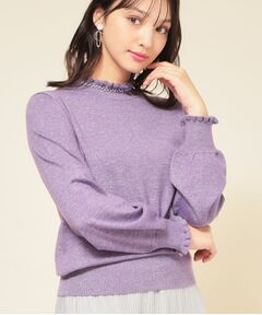 SunaUna / スーナウーナ ニット・セーター | 【SS～Lサイズ展開／6色展開】パール調ニット