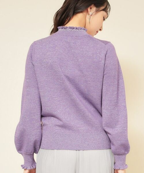 SunaUna / スーナウーナ ニット・セーター | 【SS～Lサイズ展開／6色展開】パール調ニット | 詳細28