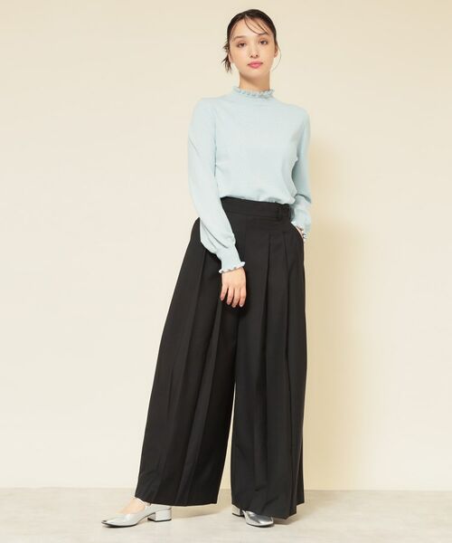 SunaUna / スーナウーナ ニット・セーター | 【SS～Lサイズ展開／6色展開】パール調ニット | 詳細4