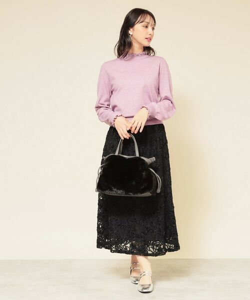 SunaUna / スーナウーナ ニット・セーター | 【SS～Lサイズ展開／6色展開】パール調ニット | 詳細6