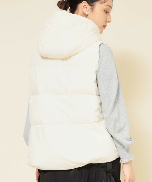 SunaUna / スーナウーナ ダウンジャケット・ベスト | 【フード付き／2色展開】ダウンベスト | 詳細12