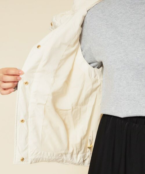 SunaUna / スーナウーナ ダウンジャケット・ベスト | 【フード付き／2色展開】ダウンベスト | 詳細18