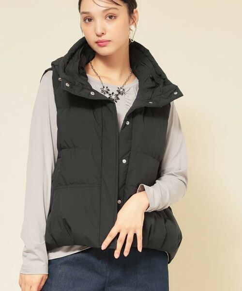 SunaUna / スーナウーナ ダウンジャケット・ベスト | 【フード付き／2色展開】ダウンベスト | 詳細8