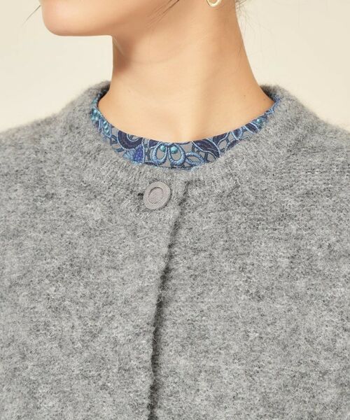 SunaUna / スーナウーナ カーディガン・ボレロ | 【ループヤーン／ふんわり】ミドル丈カーディガン | 詳細13