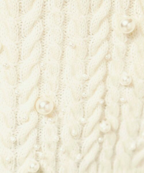 SunaUna / スーナウーナ カーディガン・ボレロ | 【COLLECTION LINE】パール調カーデ | 詳細5