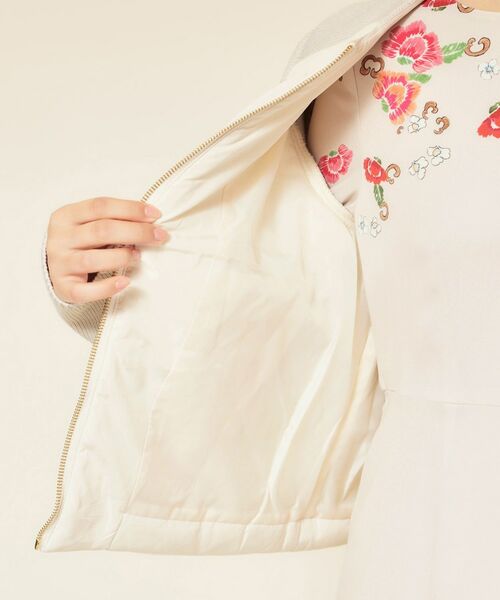 SunaUna / スーナウーナ ノーカラージャケット | 【中綿／キルト】ノーカラーブルゾン | 詳細16